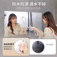 Acrylic Wall-Mounted Full-Length Mirror for Bathroom and Home