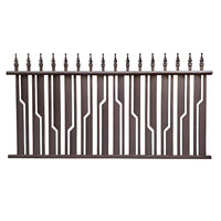 Aluminum Alloy Villa Garden Fence Outdoor Balcony Railing