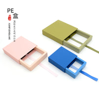 PE Film Jewelry Display Box Transparent Floating Frame for Necklaces Bracelets Pendants