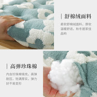 Plush Thickened Seat Cushion for Office and Dormitory Chairs, Warm and Comfortable