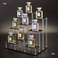 Acrylic Multi-Layer Display Stand for Figures, Perfumes, Jewelry, and Cosmetics