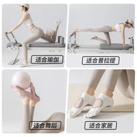 Women's Non-Slip Toeless Yoga Socks for Pilates Barre Dance Fitness