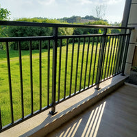 Galvanized Steel Balcony Railing for Indoor/Outdoor Use