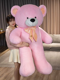 Giant Teddy Bear Plush Toy Stuffed Animal Doll for Girls, Birthday Gift
