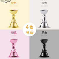 Acrylic Nail Practice Holder with Magnetic Chess Piece Display Stand