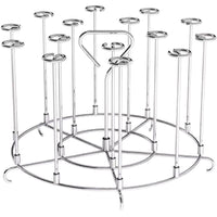 304 Stainless Steel Air Fryer Vertical Roasting Rack Skewer Set for Home Kitchen Oven Accessories