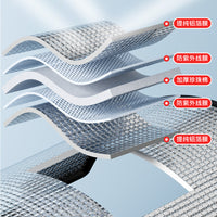 Magnetic Window Sunshade for Balcony & Sunroom, Heat Insulation Blackout Aluminum Foil Panel