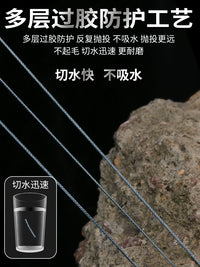 Braided PE Fishing Line for Lure Fishing - High Strength & Abrasion Resistant
