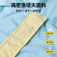 Full-Coverage Dog Raincoat with Leash Ring for Small Dogs
