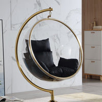 Bubble Hanging Chair Acrylic Swing for Indoor Outdoor Balcony Patio