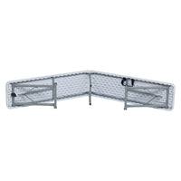 6ft Foldable HDPE Portable Bench for Meetings, Outdoor Camping, and Garden