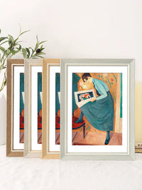 Wooden Picture Frame for Wall Mounting, A3 A4 4K 8K Art Display, Sketch Oil Painting Mounting Frame