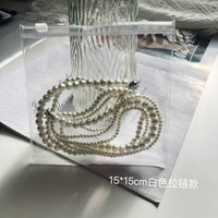 Clear PVC Zipper Bags for Jewelry Storage and Protection