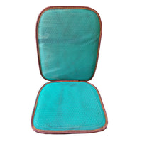 Heavy-Duty Steel Wire Mesh Truck Seat Cushion, Breathable Green Net Car Ventilated Cooling Pad