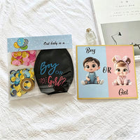 Gender Reveal Balloon Kit 36-inch for Boy or Girl Baby Shower Party Decorations