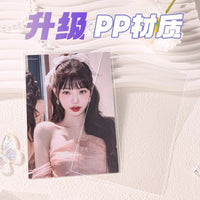 20 Mil Thick Clear CPP Postcard Photo Sleeves Self-Adhesive Bags for Collectibles