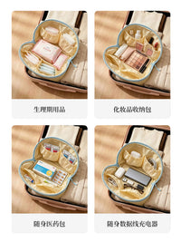 3-in-1 Waterproof Travel Underwear Organizer Bag for Socks and Lingerie