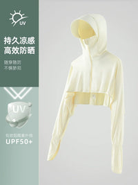 Women's Ice Silk UV Protection Sun Cape Shawl for Outdoor Activities