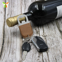Leather Protective Cover for Bottle Opener, Beer Bottle Opener Leather Case, Bar Bottle Opener Sleeve