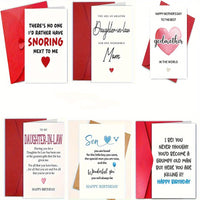 Customizable Greeting Cards with Envelopes for Various Occasions