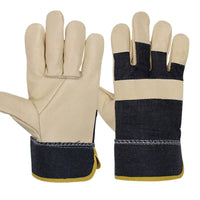 Welding Heat Resistant Cowhide Work Gloves for Welders and Material Handling