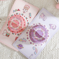 3D DIY Birthday Card Kit, Foldable Cake Design, No Cutting Required, Creative Greeting Card Material Pack