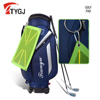 Golf Hitting Mat with Sequin Trajectory Detection for Swing Practice & Chipping Training