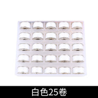 Fanghua 505 Sewing Machine Bobbin Thread Set with 25 Colors