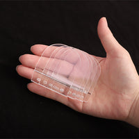 Clear Acrylic L-Shaped Display Stand for Figurines, Dolls, and Photo Frames