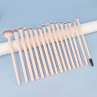 Premium Skin Tone Eye Makeup Brush Set - Concealer, Eyeshadow, Highlight, Detail Brushes