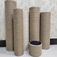 Cat Scratching Post Replacement Column Sisal Rope PVC Tube for DIY Cat Tree