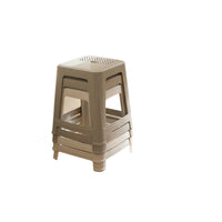 Thickened Plastic Stackable Stool for Home Dining, Modern Minimalist Design