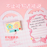 DIY 3D Handmade Flower Bouquet Greeting Card Kit for Teachers' Day with Optional Voice Recording
