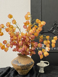 Moche Faux Silk Floss Flower Branches for Autumn Home Decor