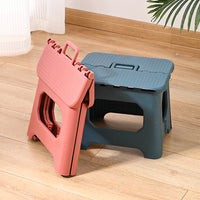 Portable Folding Stool for Outdoor Activities, Fishing, Camping, and Home Use - Lightweight Plastic Chair for Kids and Adults