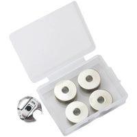 Industrial Sewing Machine Bobbins and Bobbin Cases for Flat Stitch Machines