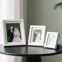 Wooden Picture Frame for Wedding Certificate or Photos, Desktop Display, 5x7 to 8x10 inch