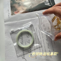 Clear PVC Zipper Bags for Jewelry Storage and Protection