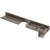 No-Drill Bathroom Mirror Front Shelf with Suction Cups for Washbasin & Faucet Storage