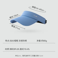 UV Protection Sun Visor Hat for Outdoor Sports