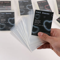 50 Clear Card Sleeves, 20 Mil Open Top Penny Sleeves, Standard Size for Trading & Sports Cards