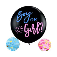 Gender Reveal Balloon Kit 36-inch for Boy or Girl Baby Shower Party Decorations