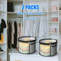 Foldable Storage Box for Toys and Sundries, Portable Dustproof Organizer