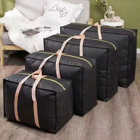 Moving Storage Bag with Handles for Quilts and Clothing, Moisture-Proof