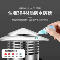304 Stainless Steel Umbrella Chimney Cap for Roof Exhaust Pipe Rain Protection