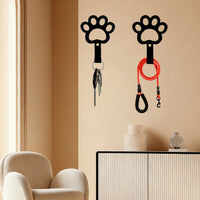 Animal Dog Metal Wall Hook Rack for Keys and Home Decor