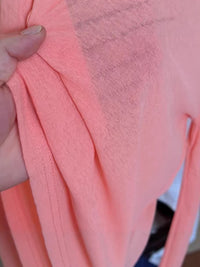 Women's V-Neck Long Sleeve UPF50 Sun Protection T-Shirt Loose Fit Solid Color Top