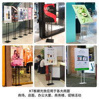 Floor-Standing KT Board Display Stand for Advertising and Promotions