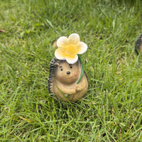 Resin Hedgehog Figurine for Miniature Landscape Decor