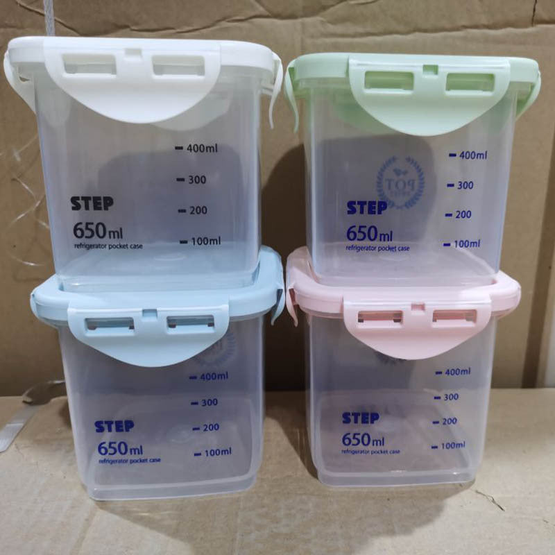 Food-Grade PP5 Airtight Storage Container for Grains, Cheese, and Cakes